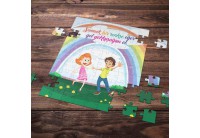 99 Parça Romantik Tasarımlı Puzzle Yapboz No13