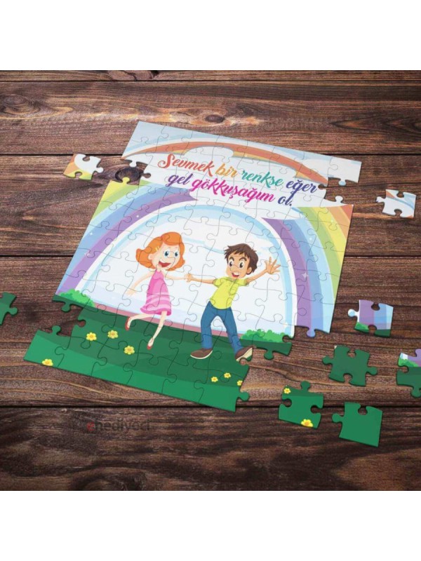 99 Parça Romantik Tasarımlı Puzzle Yapboz No13… 99 Parça Romantik Tasarımlı Puzzle Yapboz No13…