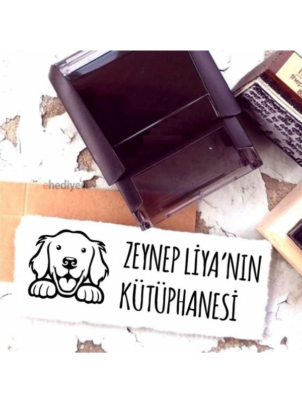 Kişiye Özel İsim Yazılı Kitap Kaşesi -85&hellip;