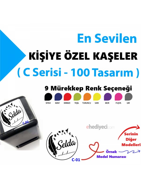 Kişiye Özel Kaşe İsimli Mühürler Kitap Mühürleri C&hellip;