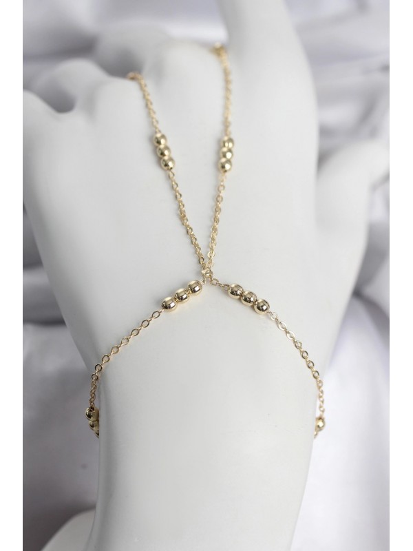Çelik Kadın 316L Top Zincirli Gold Renk Şahmeran&hellip;