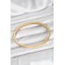 Çelik Kadın Bileklik 316L Gold Renk 65 Mm İnce Kelepçe