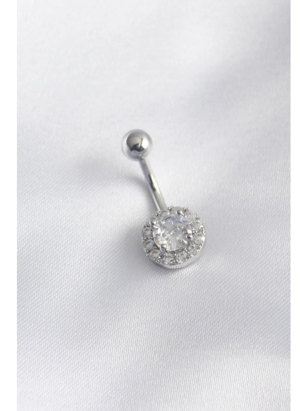 Çelik Kadın Taşlı 316L Cerrahi Zirkon Göbek Piercing… Çelik Kadın Taşlı 316L Cerrahi Zirkon Göbek Piercing…