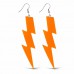 Küpe Retro 80 Ler 90 39 Lar Neon Turuncu Şimşek 10 Küpe Retro 80 Ler 90 39 Lar Neon Turuncu Şimşek 10