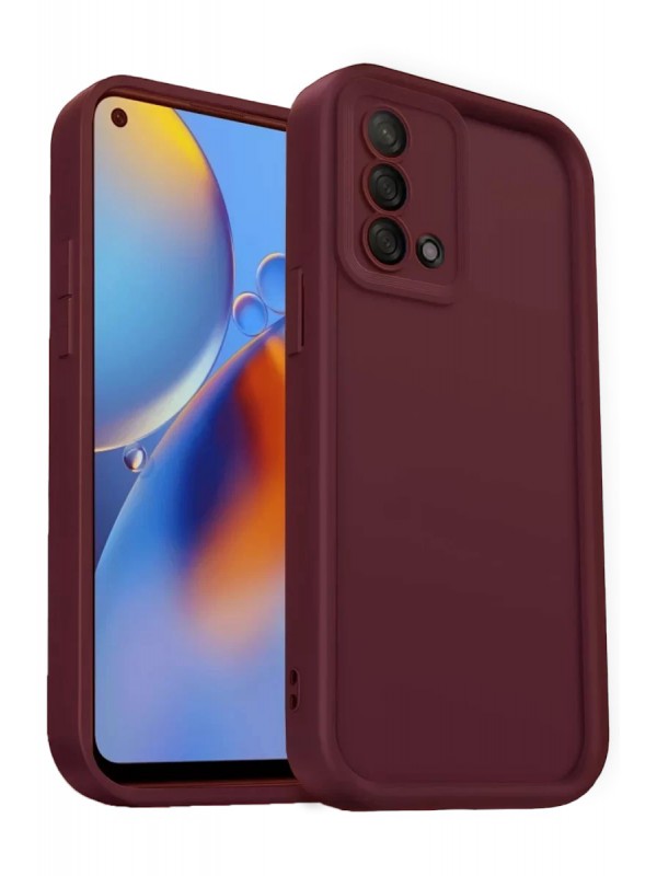 A74 4G Kılıf Viera Silikon - Bordo&hellip;