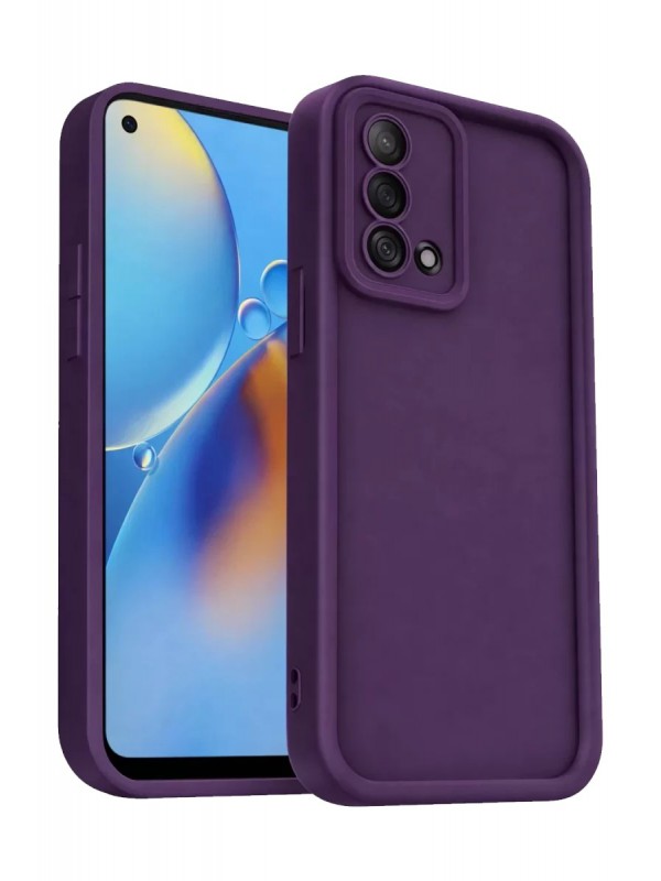 A74 4G Kılıf Viera Silikon - Mürdüm&hellip;