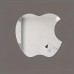 Apple Tasarım Kırılmayan Pleksi Duvar Aynası - 30x30