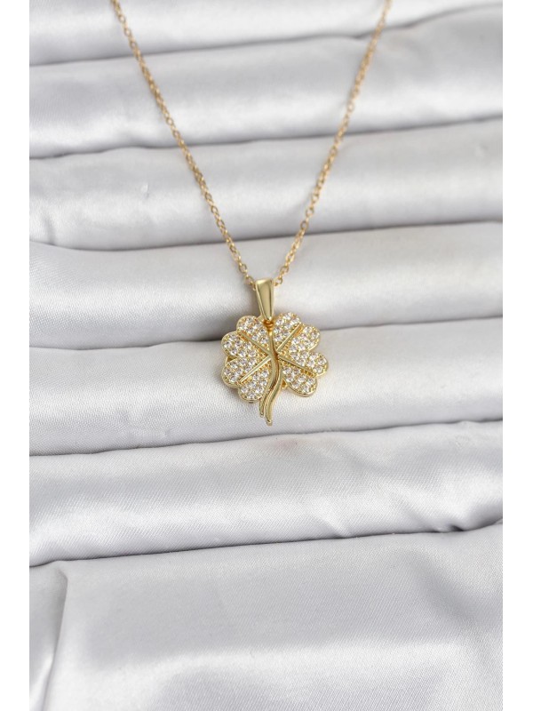 Çelik Kadın Kolye Taşlı 316L Gold Renk Açılabilir… Çelik Kadın Kolye Taşlı 316L Gold Renk Açılabilir…