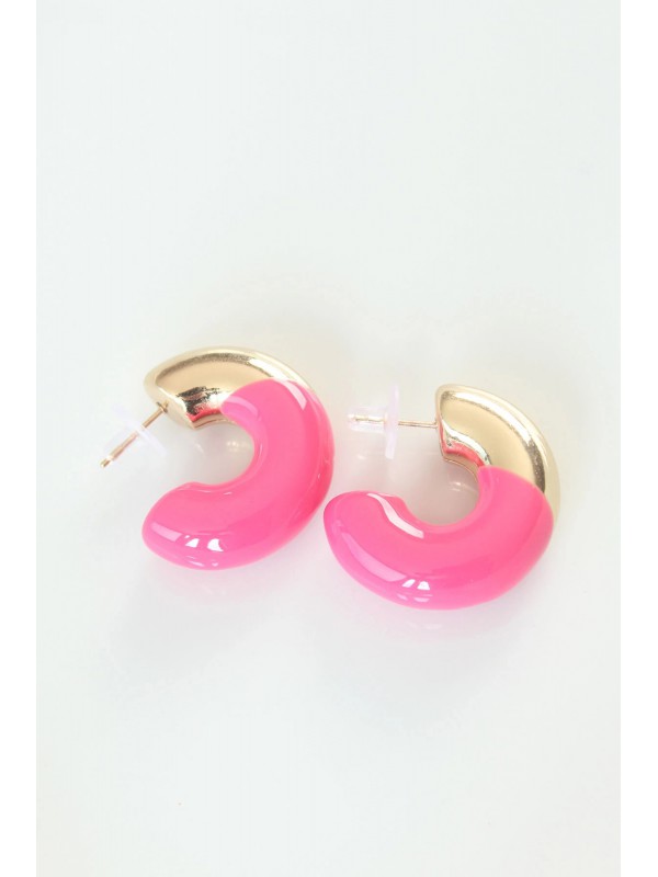 Küpe CCB Pembe Gold Çift Renk&hellip;