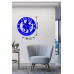 Chelsea FC Logolu Ahşap Duvar Saati - 40x40 Taraftar Chelsea FC Logolu Ahşap Duvar Saati - 40x40 Taraftar