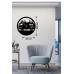 Fitness Motivasyon Tasarım Ahşap Duvar Saati - 40x40 Fitness Motivasyon Tasarım Ahşap Duvar Saati - 40x40