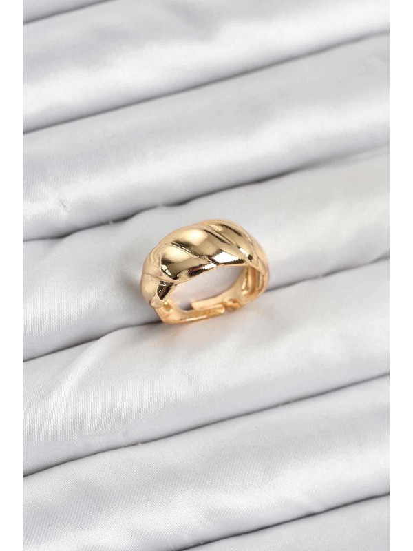 Yüzük Gold Renk Bombeli Sarmal… Yüzük Gold Renk Bombeli Sarmal…