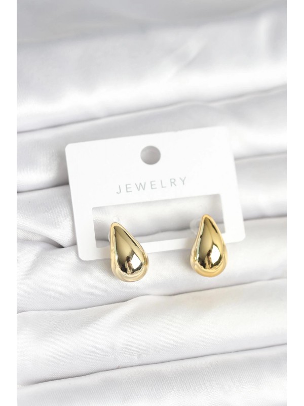 Küpe Gold Renk Damla 17 Mm&hellip;
