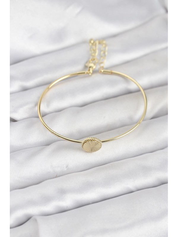 Kadın Bileklik Gold Renk Pirinç… Kadın Bileklik Gold Renk Pirinç…