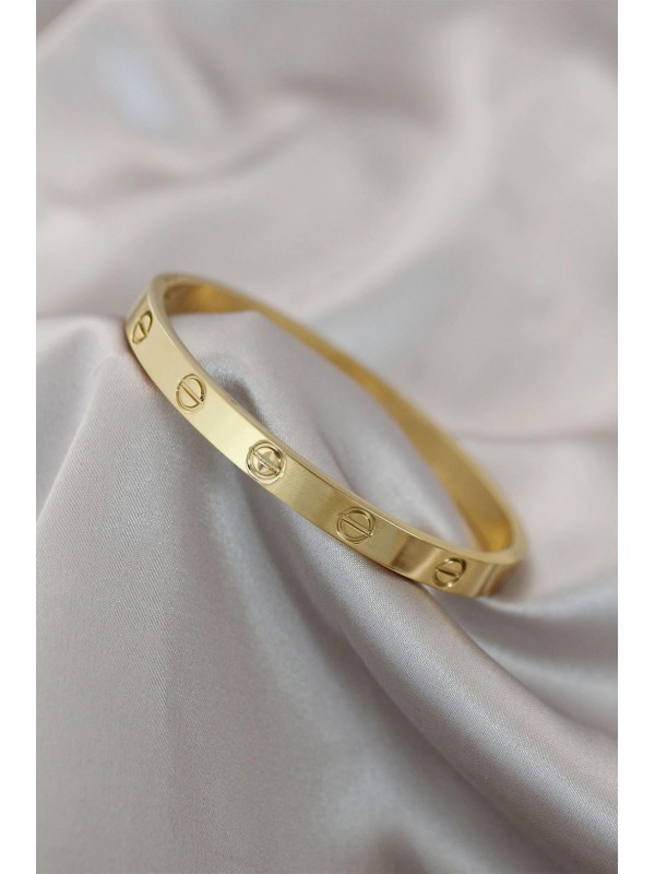 Çelik Bileklik 316L Gold Renk&hellip;