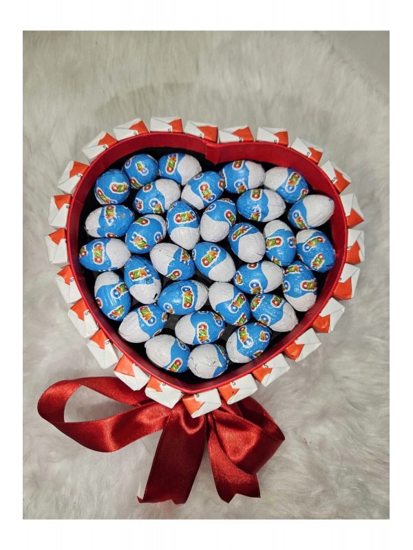 Kalpli Kinder Çikolata Sepeti&hellip;