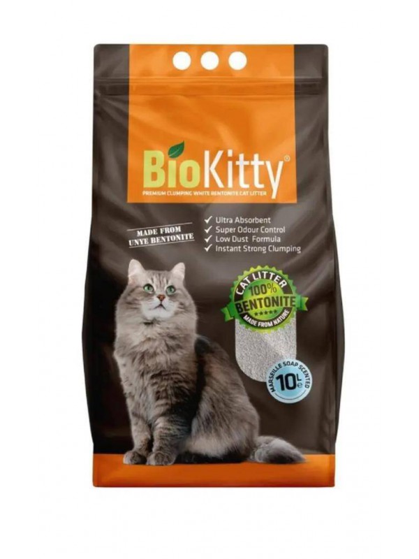 BioKitty Marsilya Sabun Kokulu Topaklanan Kedi Kumu 10 Lt&hellip;