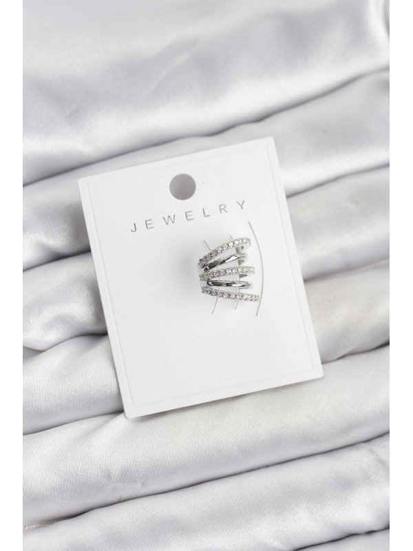 Gümüş Küpe Taşlı Renk Pirinç Zirkon Kıkırdak Earcuff… Gümüş Küpe Taşlı Renk Pirinç Zirkon Kıkırdak Earcuff…