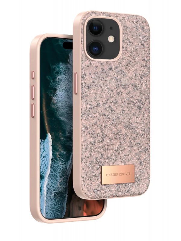 İPhone 11 Bright Simli Kapak - Pembe&hellip;