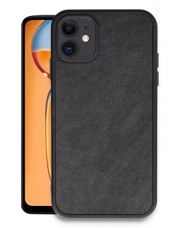 İPhone 11 Kılıf Aras Deri Kapak - Siyah&hellip;