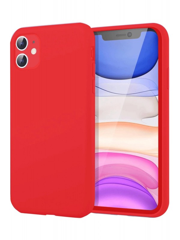 İPhone 11 Kılıf First Silikon - Kırmızı&hellip;
