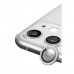 Gümüş İPhone 11 Raze Metal Kamera Lens - Gümüş İPhone 11 Raze Metal Kamera Lens -