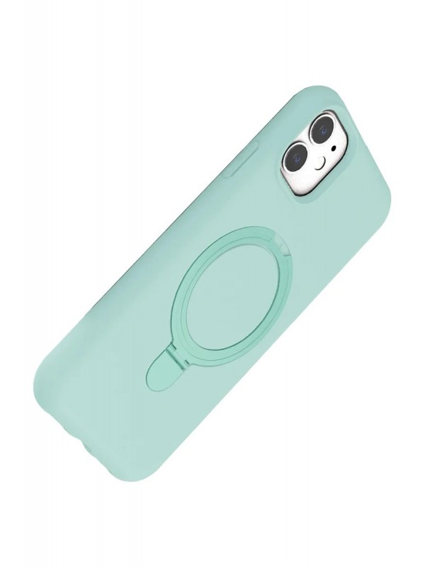 İPhone 11 Regal Magsafe Standlı Kapak - Su Yeşili&hellip;