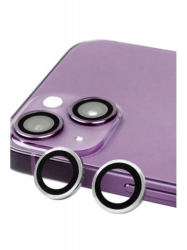 Gümüş İPhone 13 Mini Raze Metal Kamera Lens -&hellip;