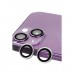 Gümüş İPhone 13 Mini Raze Metal Kamera Lens - Gümüş İPhone 13 Mini Raze Metal Kamera Lens -