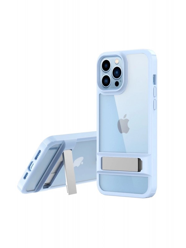 İPhone 13 Pro Kılıf Rolet Stand Kapak - Sierra Blue&hellip;