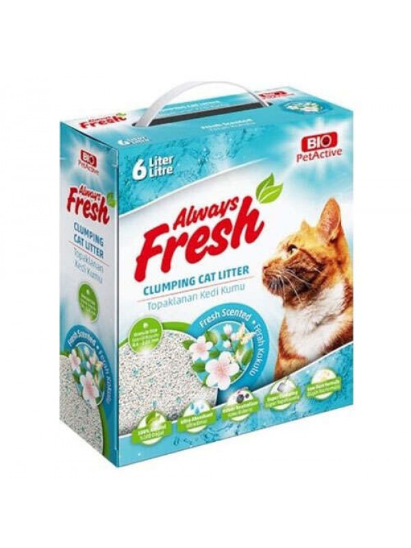Bio Pet Active Fresh Ferah Kokulu Topaklanan Kedi Kumu 6 Lt&hellip;