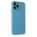 İPhone 13 Pro Max Kılıf Nano İçi Kadife Silikon - Mavi İPhone 13 Pro Max Kılıf Nano İçi Kadife Silikon - Mavi