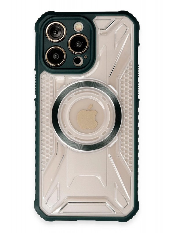 İPhone 13 Pro Max Kılıf Prag Magneticsafe Kapak - Koyu&hellip;