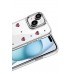 İPhone 14 Fiyonk Desenli Kapak - Desen 3 İPhone 14 Fiyonk Desenli Kapak - Desen 3