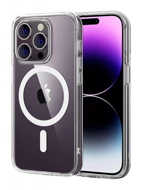 İPhone 14 Pro Max Combo Sert Şeffaf Magsafe Kapak -&hellip;