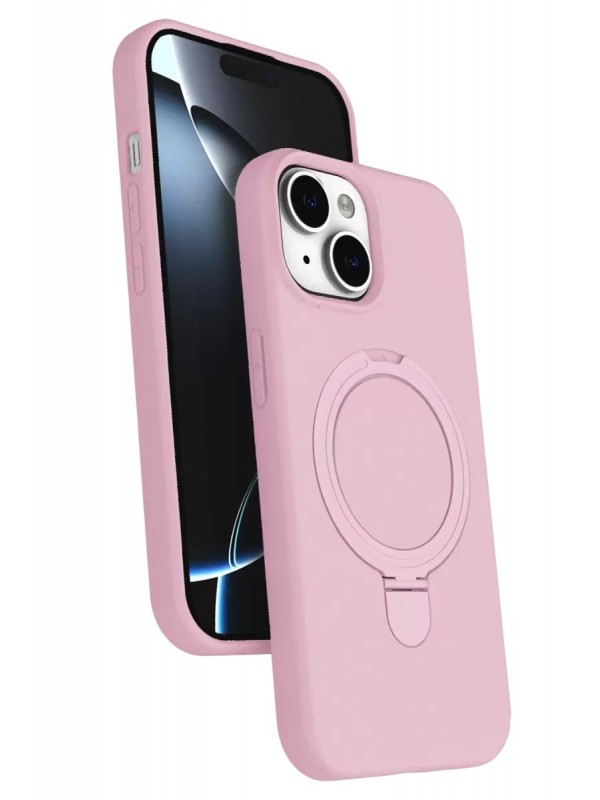 İPhone 14 Regal Magsafe Standlı Kapak - Açık Pembe&hellip;