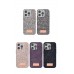 İPhone 15 Bright Simli Kapak - Pembe İPhone 15 Bright Simli Kapak - Pembe