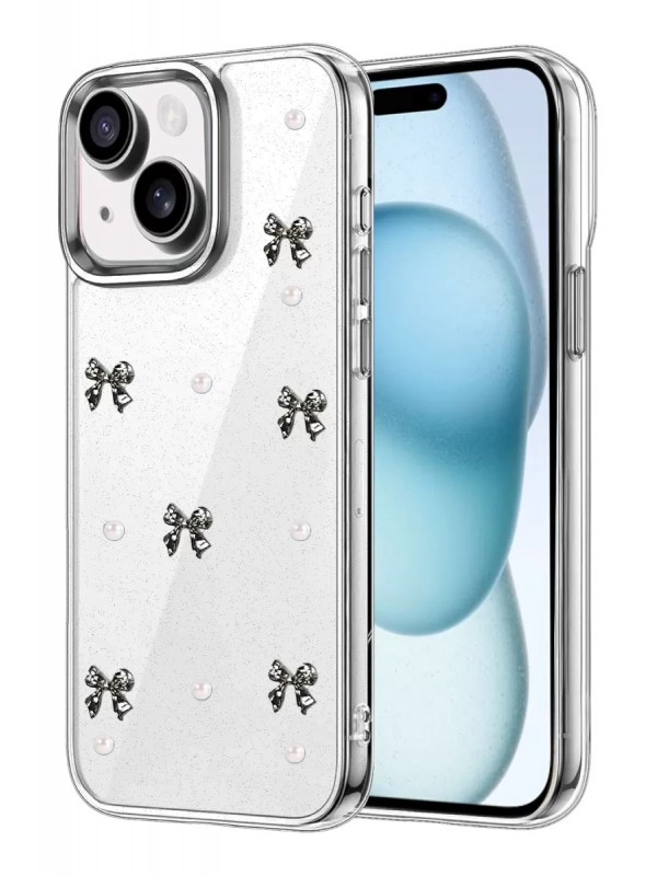 İPhone 15 Fiyonk Desenli Kapak - Desen 8… İPhone 15 Fiyonk Desenli Kapak - Desen 8…
