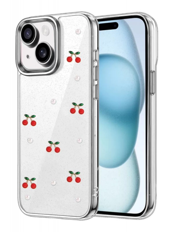 İPhone 15 Fiyonk Desenli Kapak - Desen 9&hellip;