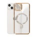 İPhone 15 Kılıf Joke Simli Magneticsafe - Gold