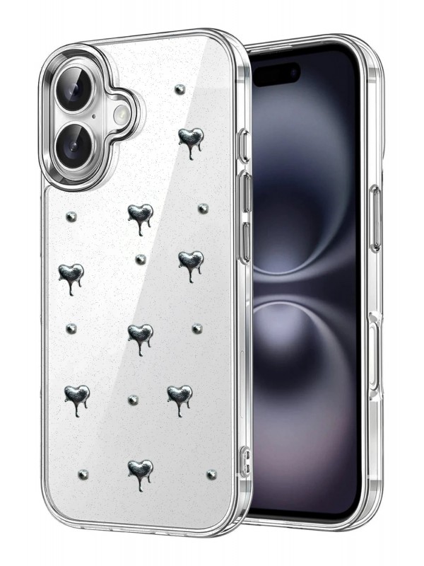İPhone 16 Fiyonk Desenli Kapak - Desen 1&hellip;