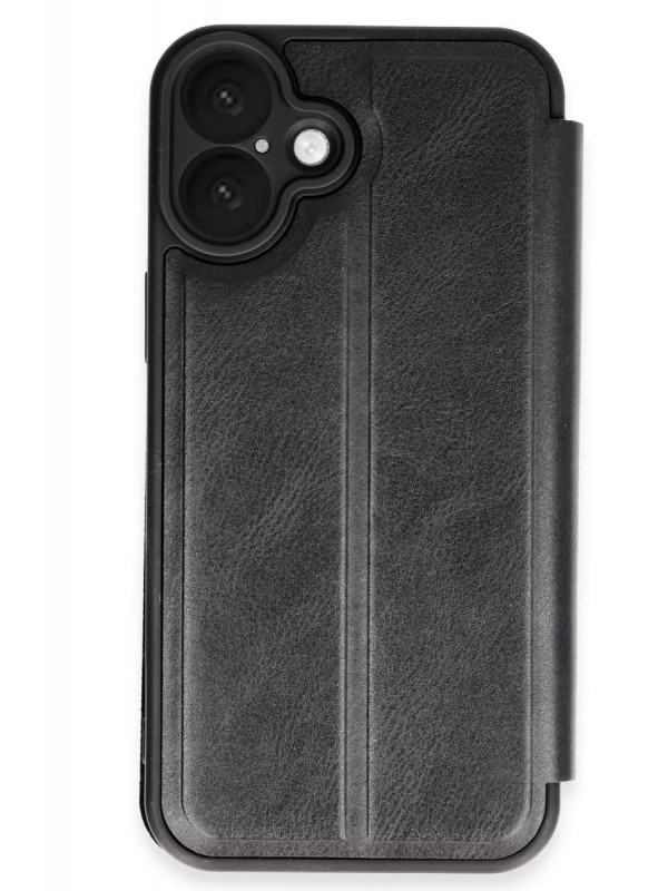 İPhone 16 Kılıf Flip Cover - Siyah… İPhone 16 Kılıf Flip Cover - Siyah…