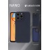 İPhone 16 Kılıf Nano İçi Kadife Silikon - Lacivert