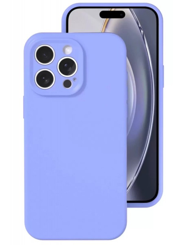 İPhone 16 Pro Kılıf Nano İçi Kadife Silikon - Lila&hellip;