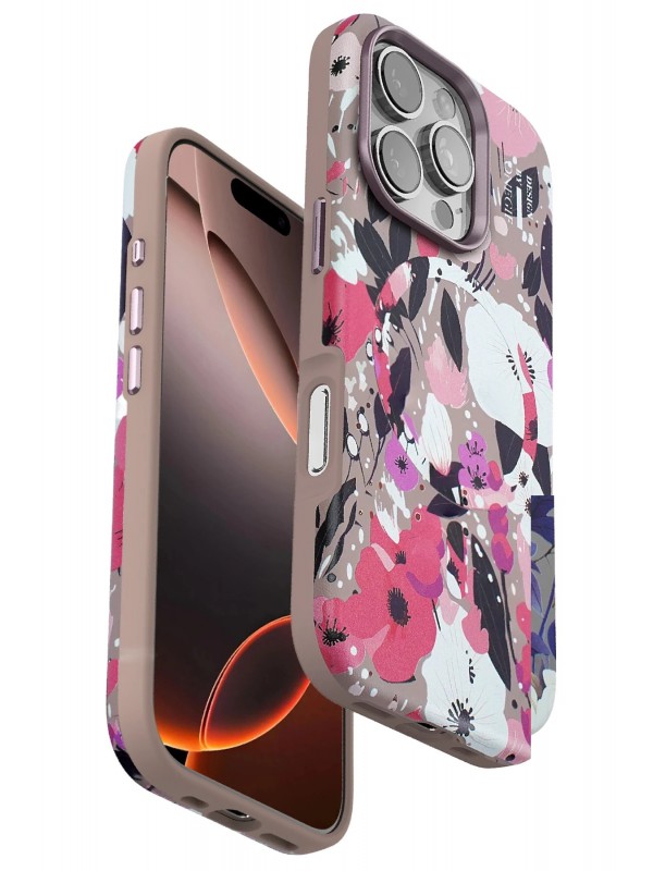 İPhone 16 Pro Max Flower Series Magsafe Kapak - Pembe… İPhone 16 Pro Max Flower Series Magsafe Kapak - Pembe…