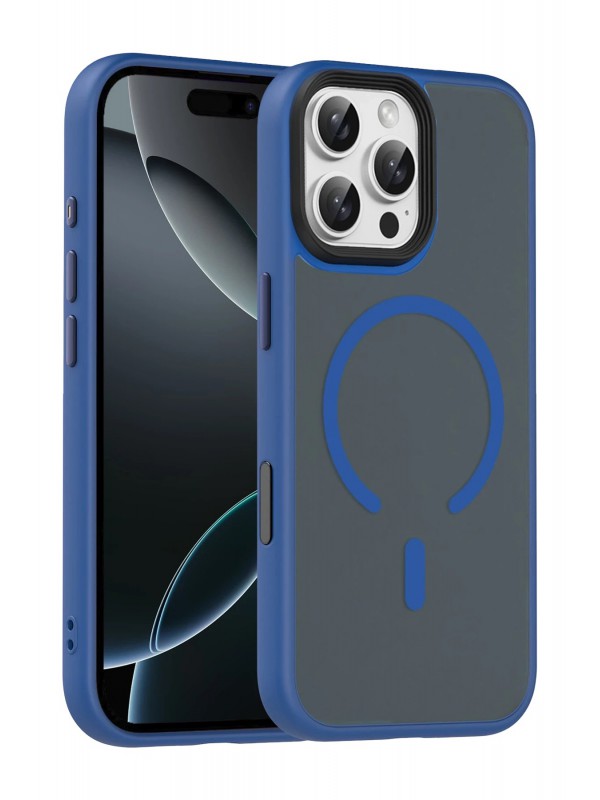 İPhone 16 Pro Max Megane Magsafe Kapak - Lacivert&hellip;