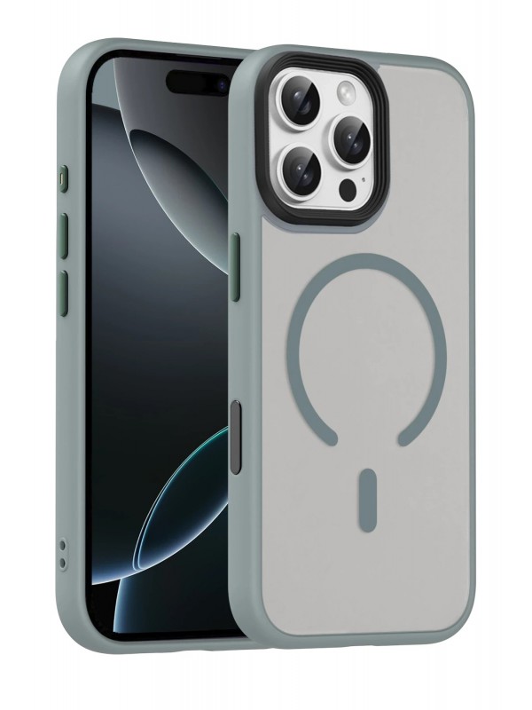İPhone 16 Pro Max Megane Magsafe Kapak - Titan Gri&hellip;