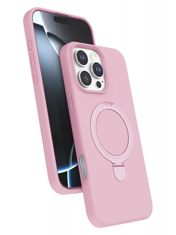 İPhone 16 Pro Regal Magsafe Standlı Kapak - Açık Pembe&hellip;
