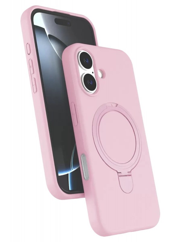 İPhone 16 Regal Magsafe Standlı Kapak - Açık Pembe… İPhone 16 Regal Magsafe Standlı Kapak - Açık Pembe…
