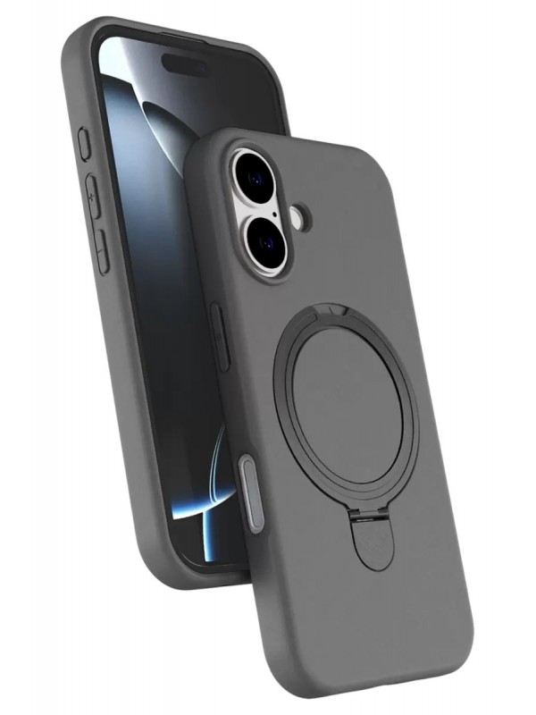İPhone 16 Regal Magsafe Standlı Kapak - Titan Gri&hellip;